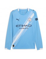 Moške Nogometnih dresov Manchester City Domači 2025-26 Dolgi rokavi